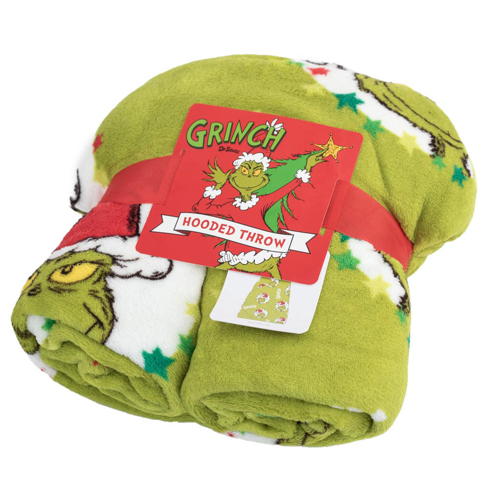 Official The Grinch Youths Hooded Blanket