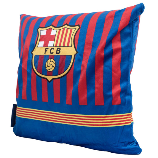 Official FC Barcelona Velvet Feel Cushion