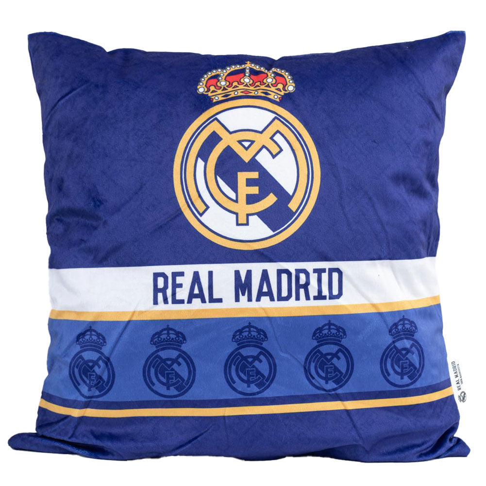 Official Real Madrid FC Velvet Feel Cushion