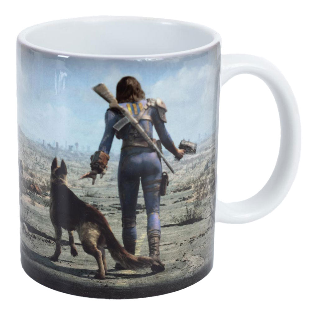 Official Fallout Lone Survivor Mug Silver