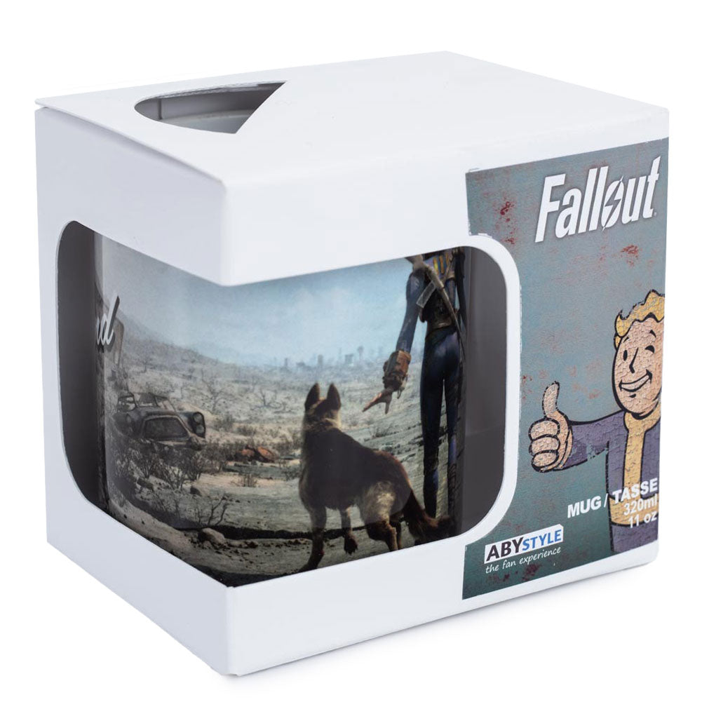 Official Fallout Lone Survivor Mug Silver