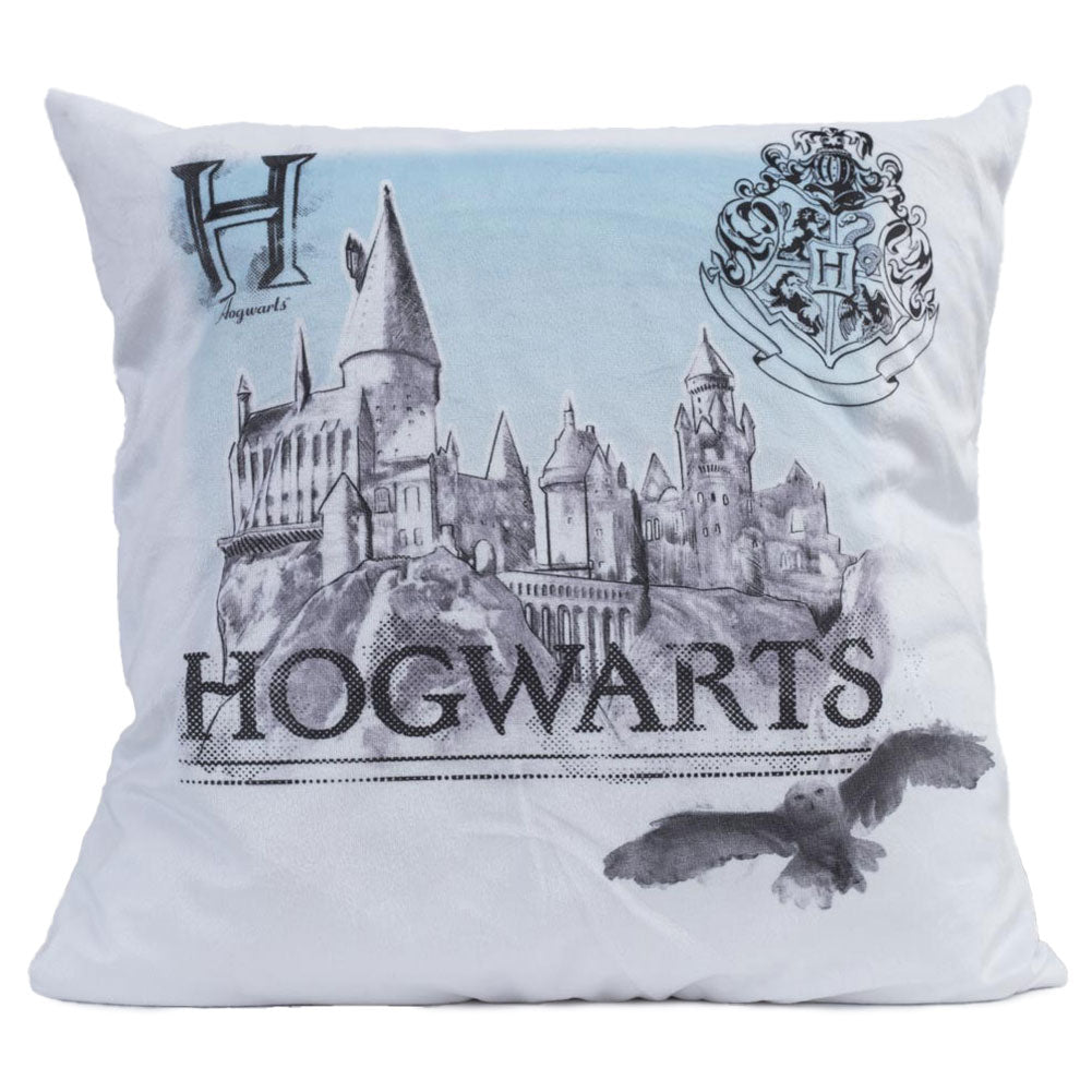 Official Harry Potter Hogwarts Velvet Feel Cushion