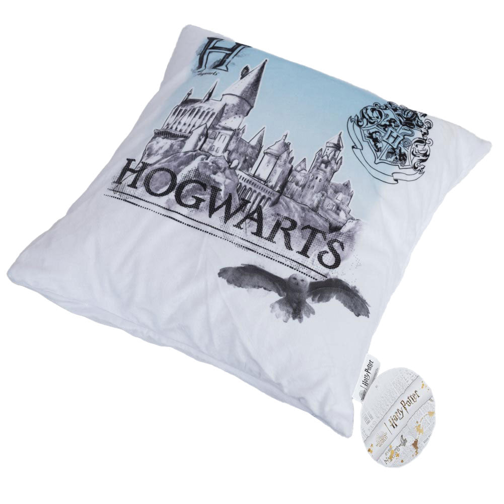 Official Harry Potter Hogwarts Velvet Feel Cushion