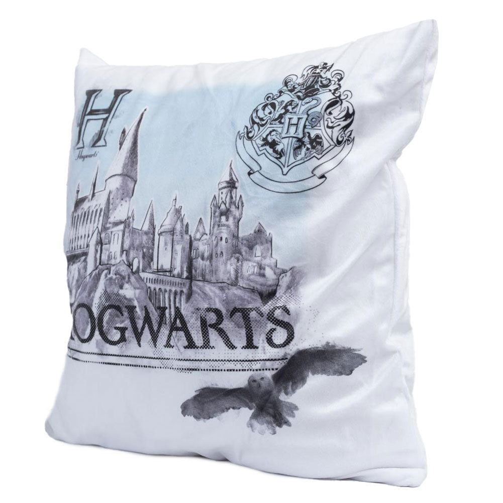 Official Harry Potter Hogwarts Velvet Feel Cushion