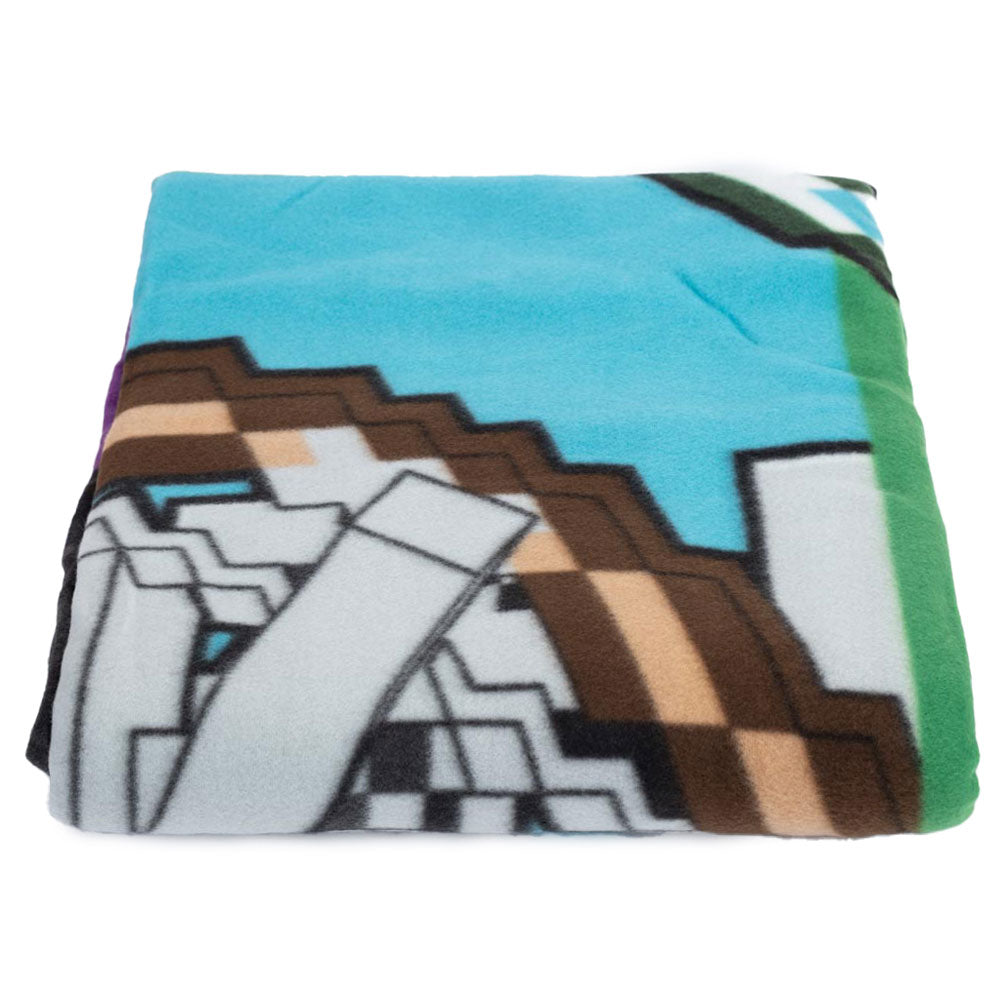 Official Minecraft Premium XL Fleece Blanket