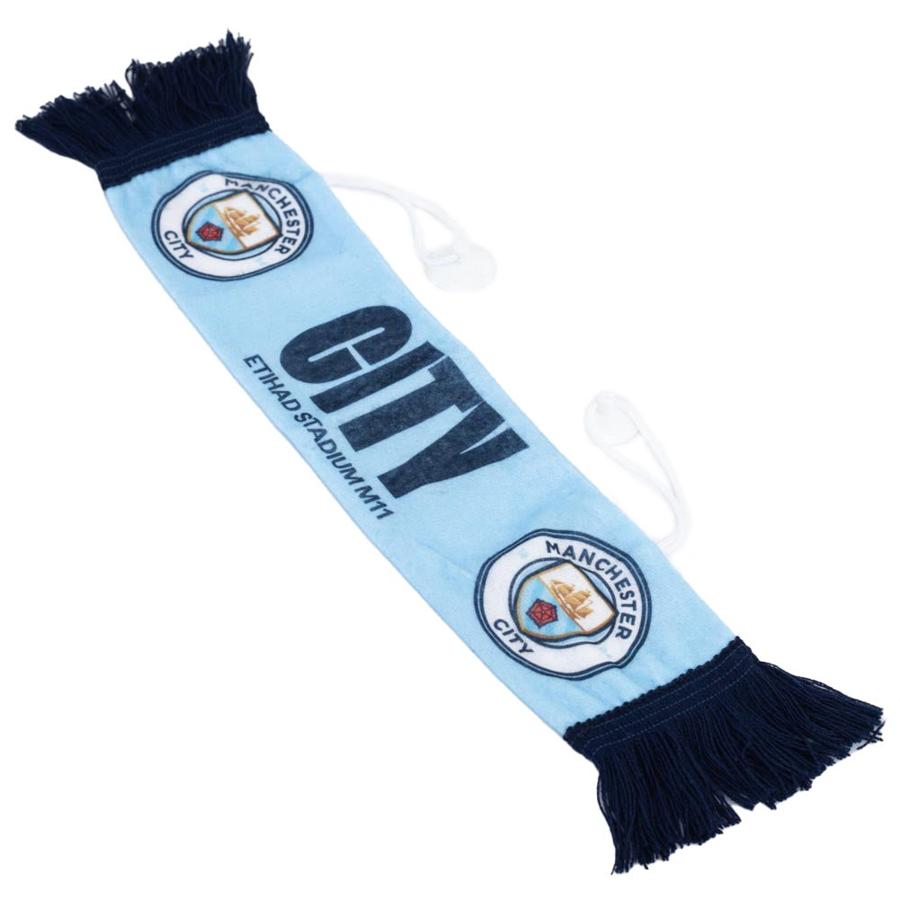 Official Manchester City FC Mini City Car Scarf