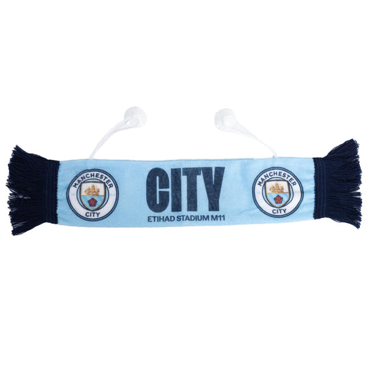 Official Manchester City FC Mini City Car Scarf