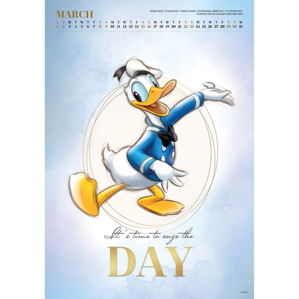 Official Disney Deluxe Calendar 2025