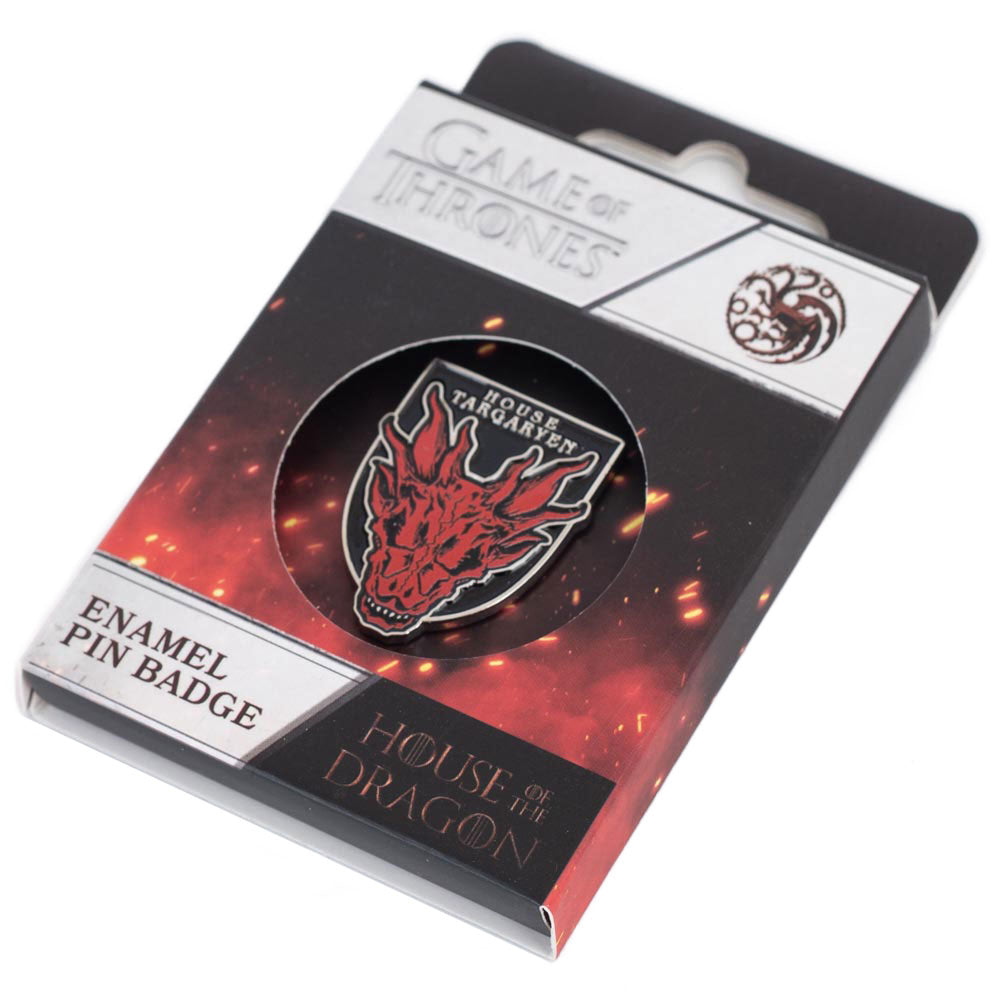 Official House Of The Dragon Pin Badge