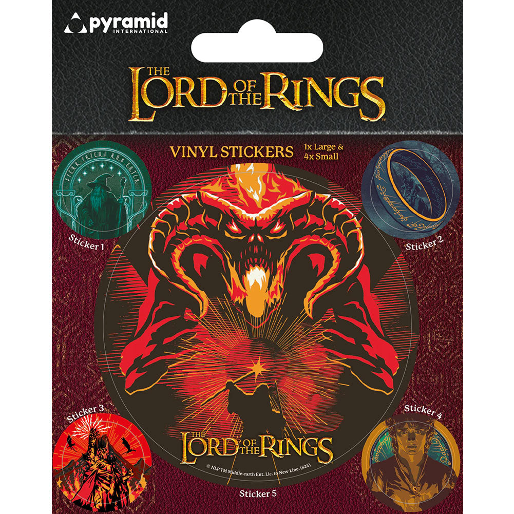 Official The Lord Of The Rings Stickers