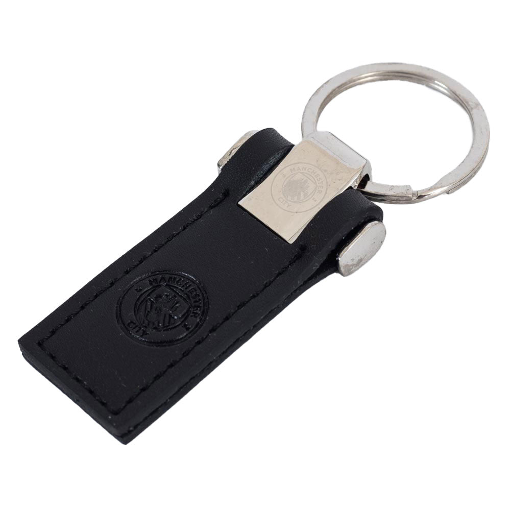 Official Manchester City FC Leather key Fob