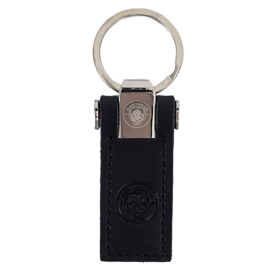 Official Manchester City FC Leather key Fob