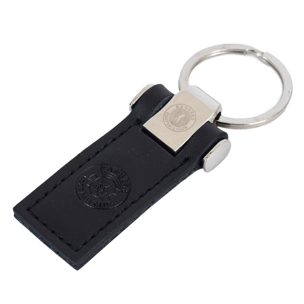 Official Rangers FC Leather Key Fob