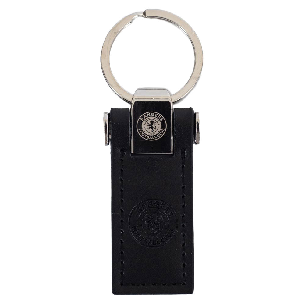 Official Rangers FC Leather Key Fob