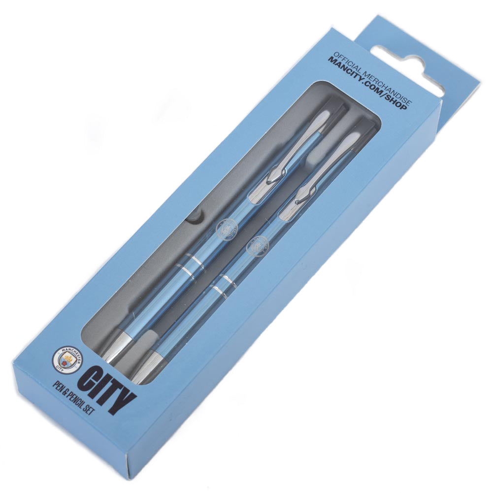 Official Manchester City FC Executive Pen & Pencil Set