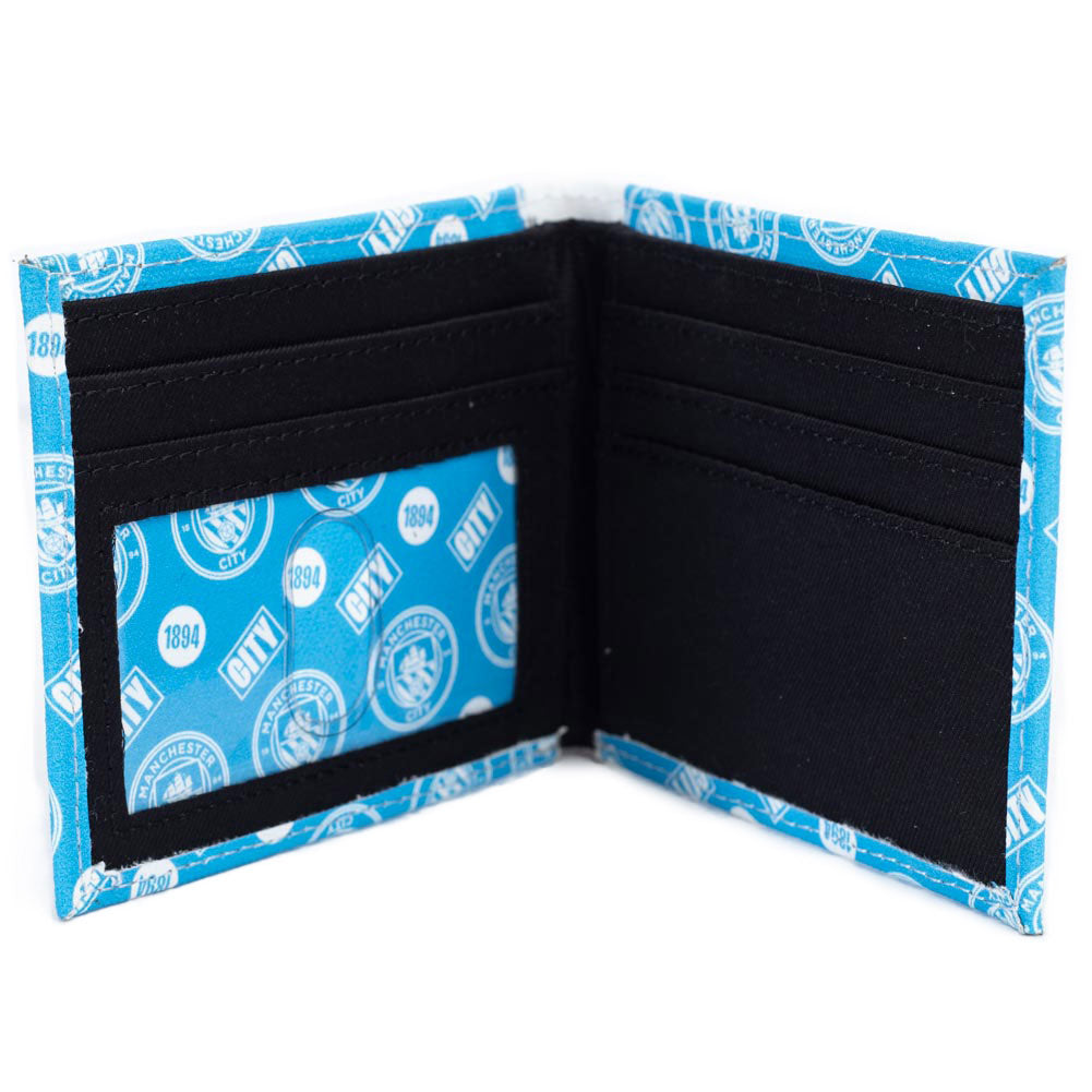 Official Manchester City FC Coloured Icon Wallet