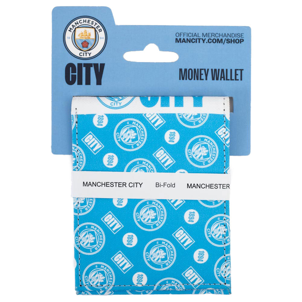 Official Manchester City FC Coloured Icon Wallet