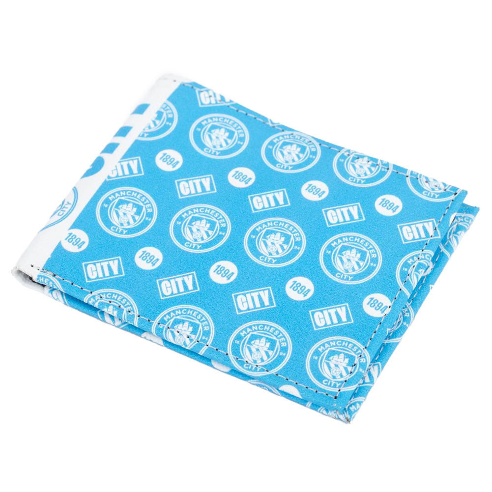 Official Manchester City FC Coloured Icon Wallet