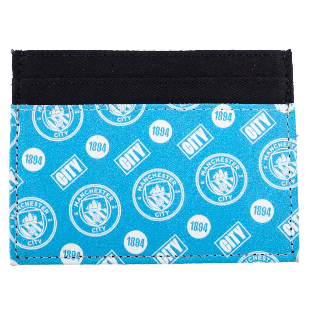 Official Manchester City FC Coloured Icon Card Holder