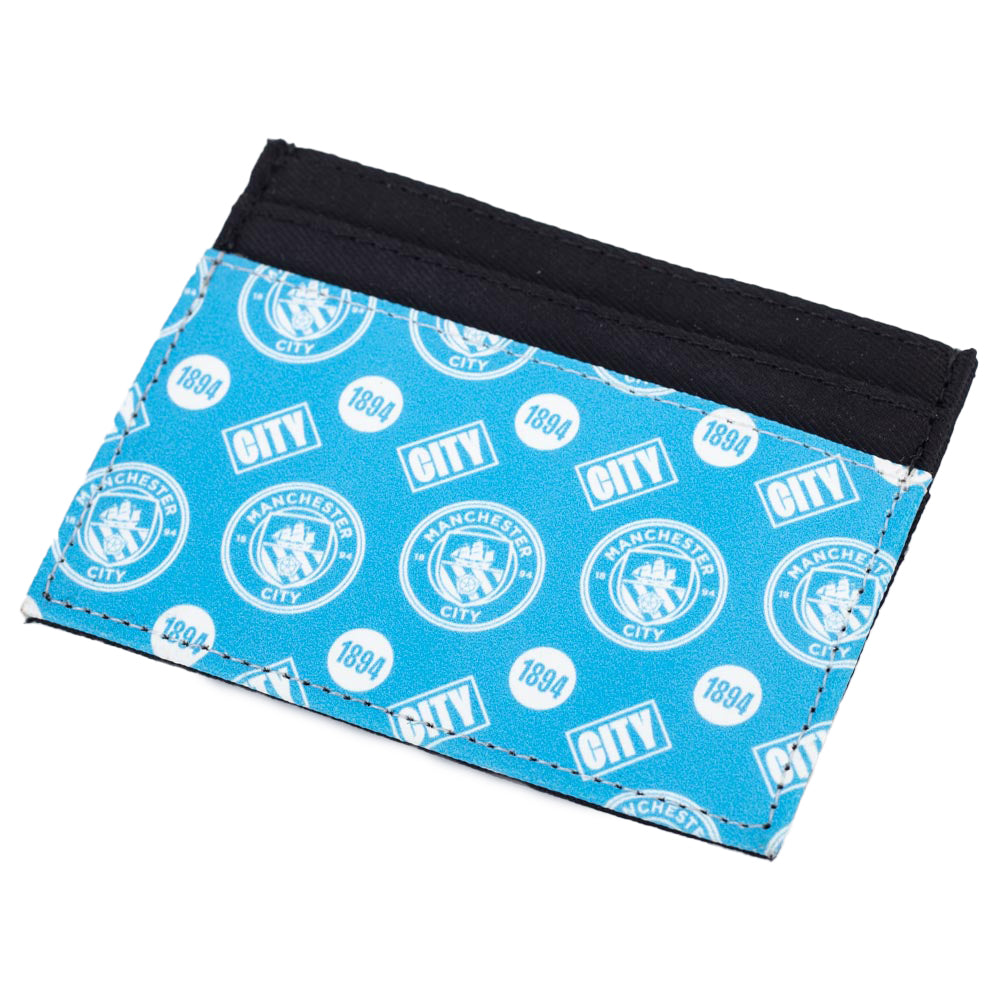 Official Manchester City FC Coloured Icon Card Holder