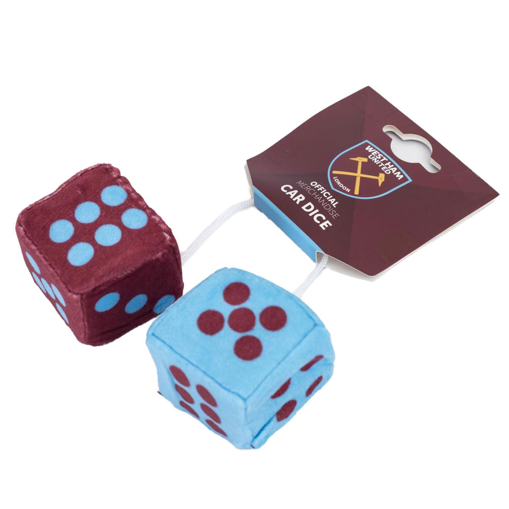 Official West Ham United FC Hanging Dice